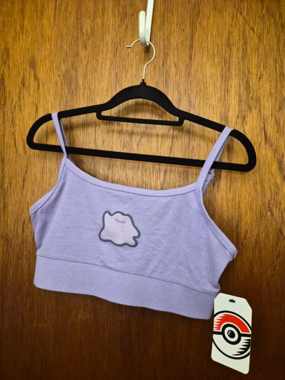 NWT Pokémon Center - Limited Edition - Simply Ditto Purple Bralette - M